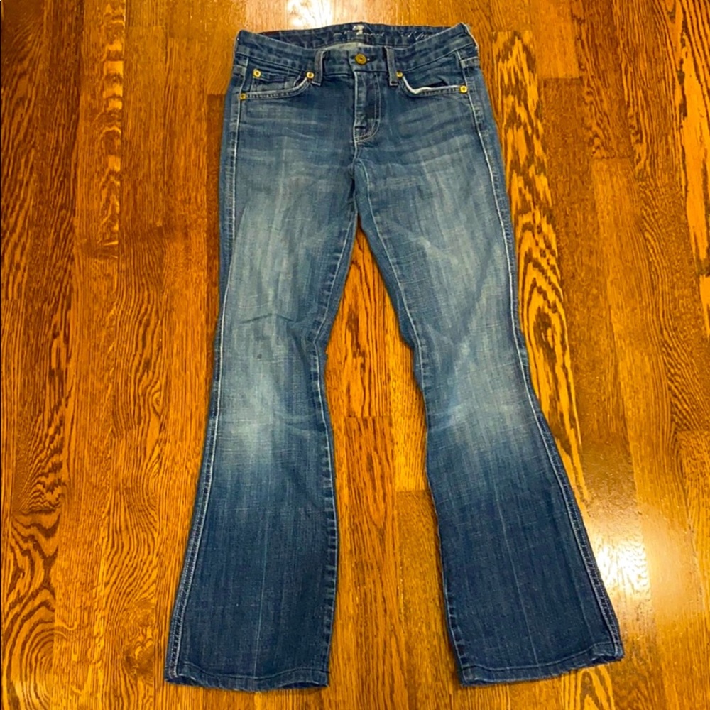 7 For All Mankind Women’s Size 24 Boot Cut Jeans